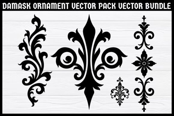 Damask Elegant Ornate Graphics & Illustrations
