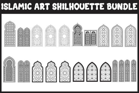 Heart-Shaped Mandala Mosque Graphics & Illustrations