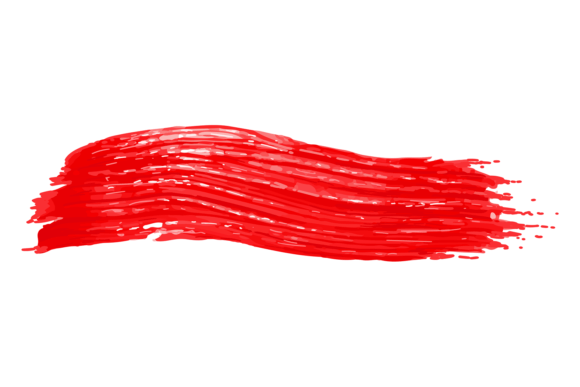 Realistic Oil Brush Graphics for Decorative Elements