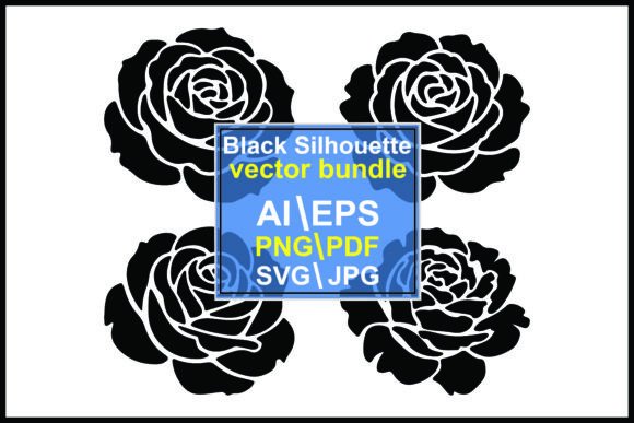 Review: Four Black Rose Silhouettes for Embroidery