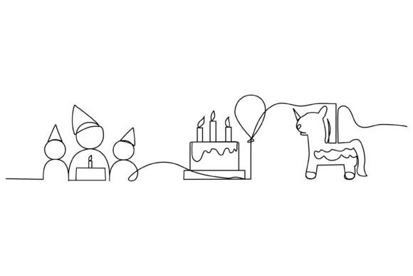 Reviewing Continuous Line Birthday for Embroidery